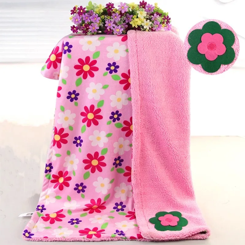 Превосходное качество стеганое вязаное пушистое детское муслиновое одеяло