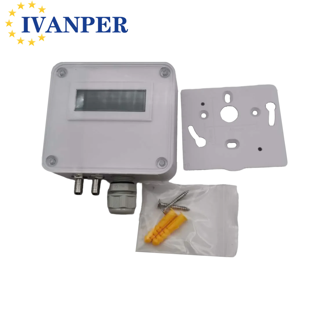 china High Accuracy Adjustable Differential Pressure Transmitter Sensor for Cleanroom Operating