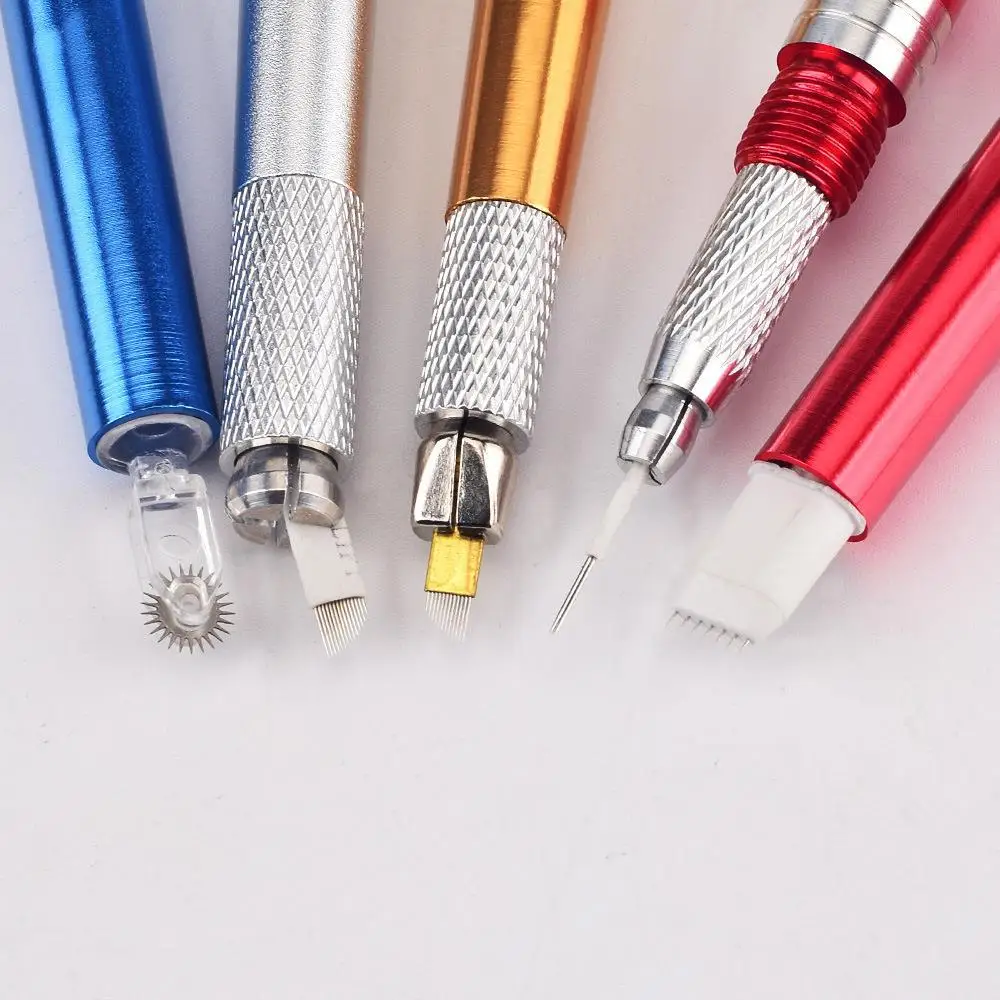 Wholesale Personalised 3d Eyebrow Tattoo Pen Microblading Handle Hand Tools Pen Products For Pmu Needles