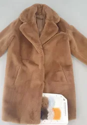 New Arrival Ladies Hooded Russia Winter Luxury Natural Real Fox Furs Coat For Women