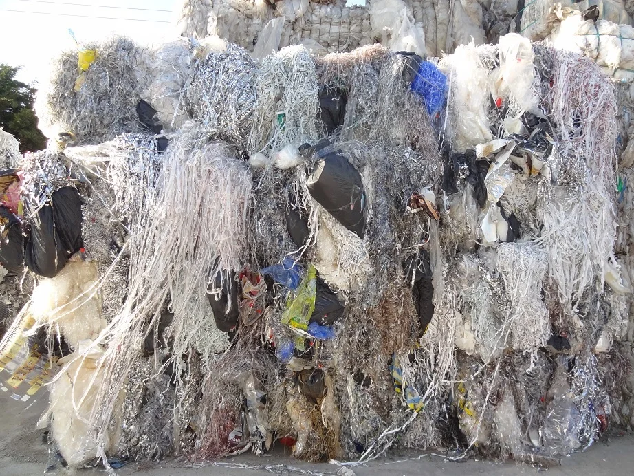 BOPP (PP) FILM BALES (MIX COLOR) SCRAP / WASTE.
