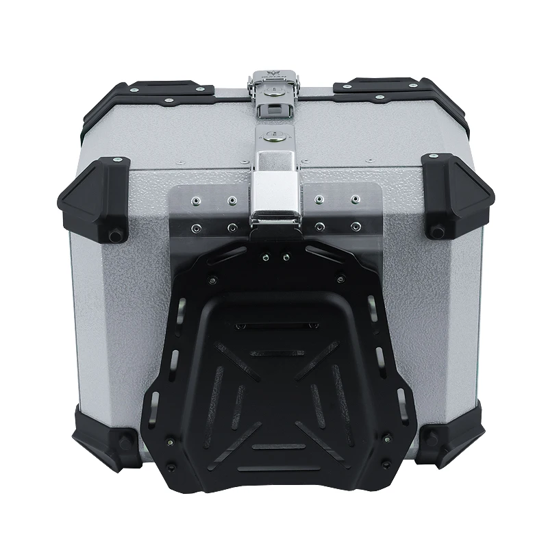 DUHAN  55L 3X Designed Motorcycle Top Case Aluminum Rear Tail Luggage Box Motorbike Box
