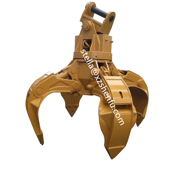 Excavator Scrap Grab