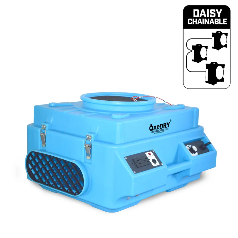 DukOnedry HEPA  filter 800CFM Air Scrubber 3-Stage Filtration Negative Machine Air Scrubber rental purifier Air Cleaner for mold