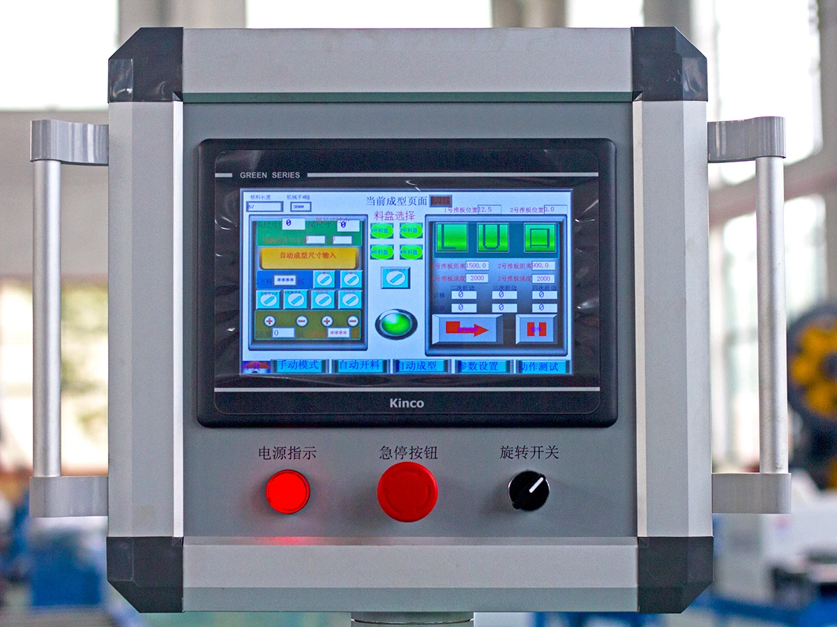 U shape making cnc duct line 5 tdf rectangular duct forming machine