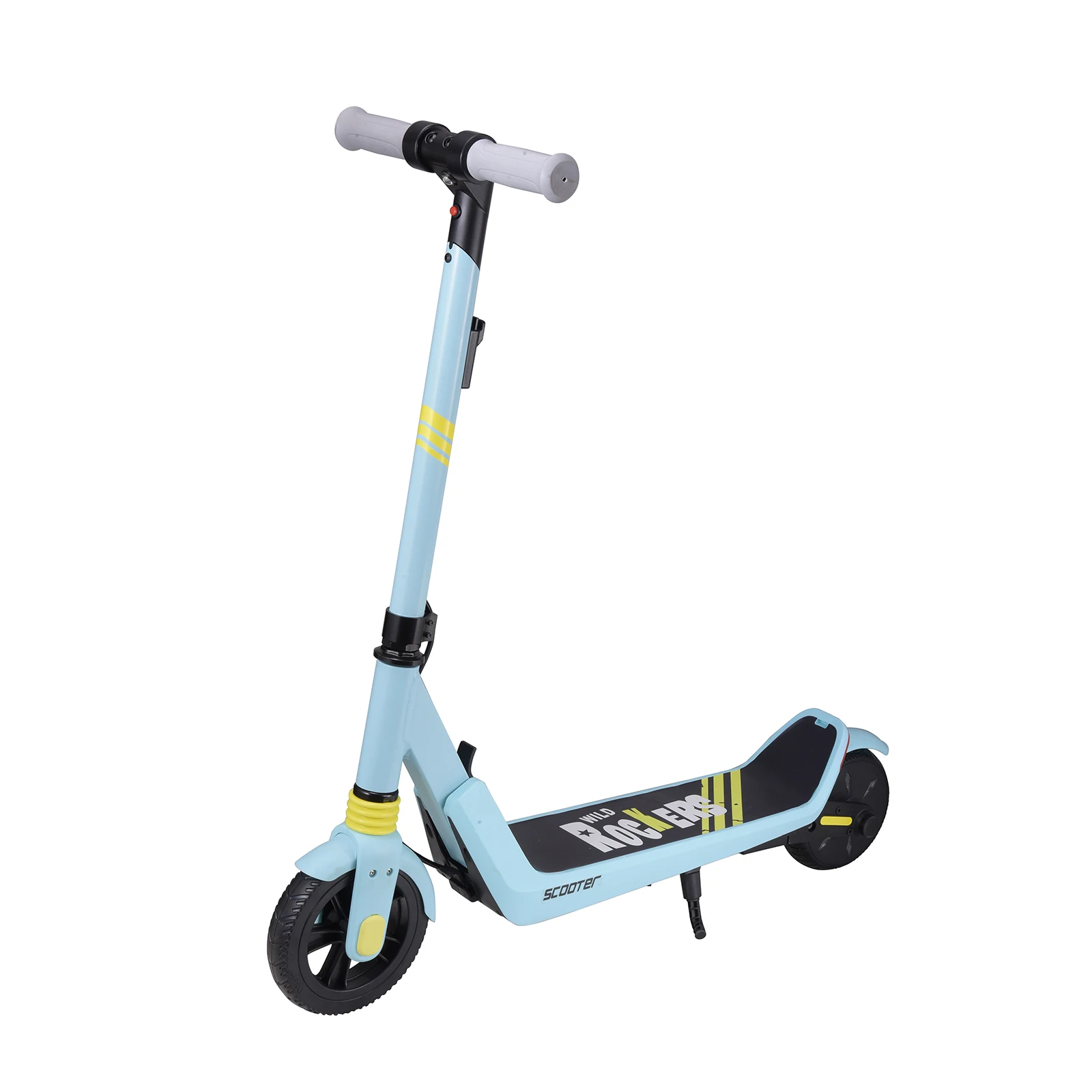Mascci Two wheel folding 24v 130W Motor kids kick start mini electric scooter for children