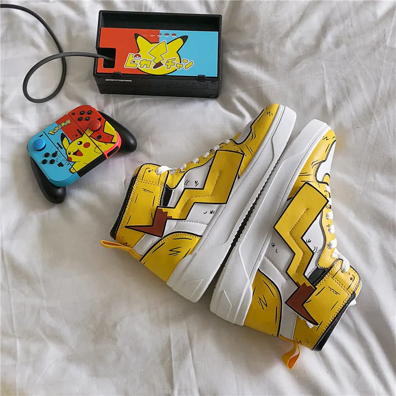 Custom You Want Logo Basketball Running  Sport Sneakers Canvas Print Shoes Men Casual Sneakers