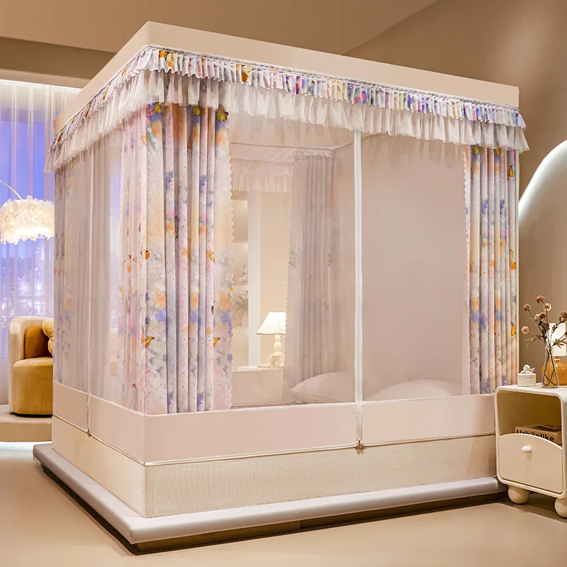 Large Modern Beautiful Luxury Mosquitera Netting Bed Round Tent Portable Foldable Pop Up Mosquito Net For Bed