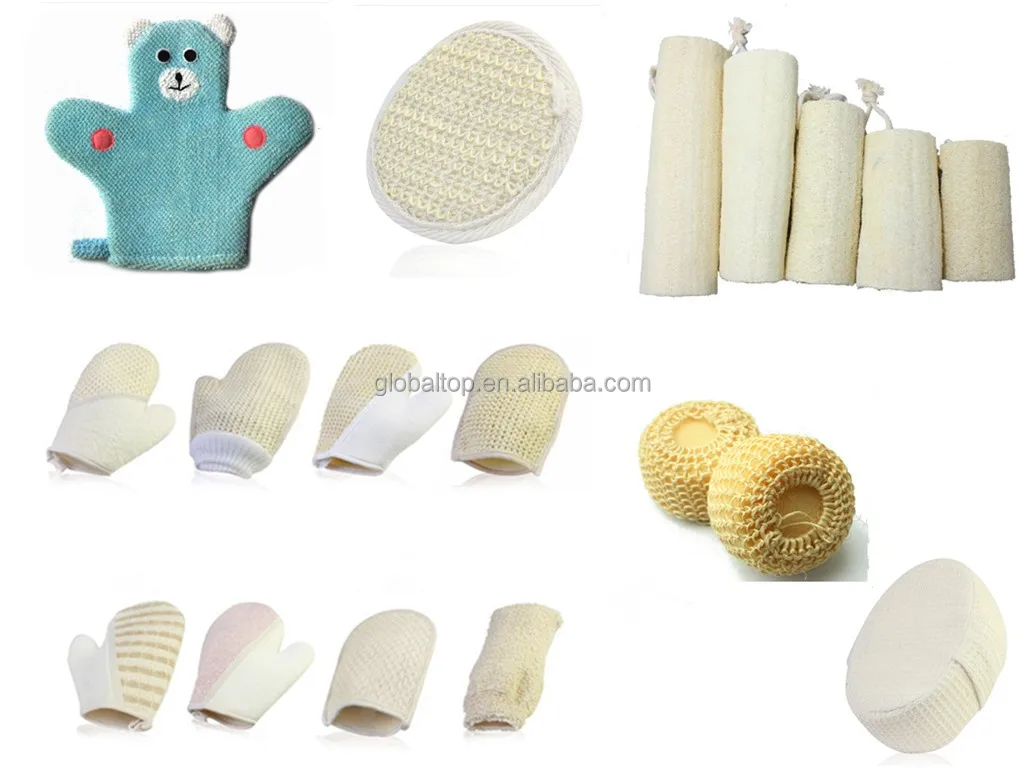 Best Sale Foot Massage Glove Cotton Sponge Rubber WoodMulti Scenario Application Light Luxury Bath Hand Glove