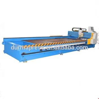China Manufacturer Mild Steel Stainless Steel Sheet Metal Horizontal CNC V Groover Machine