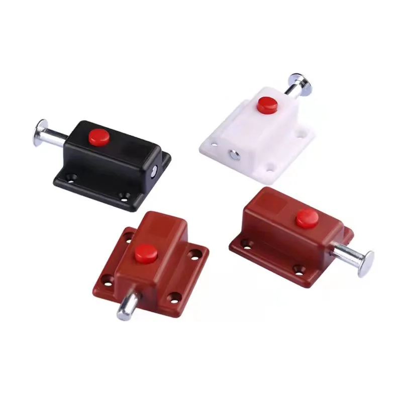 China made Plastic furniture cabinet door accessories spring door latch