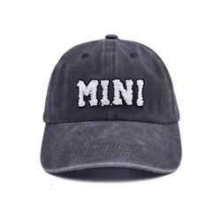 Hot Selling Children 3D MINI embroidery hat adjustable baseball cap kids sun visor outdoor curved classic sports hat