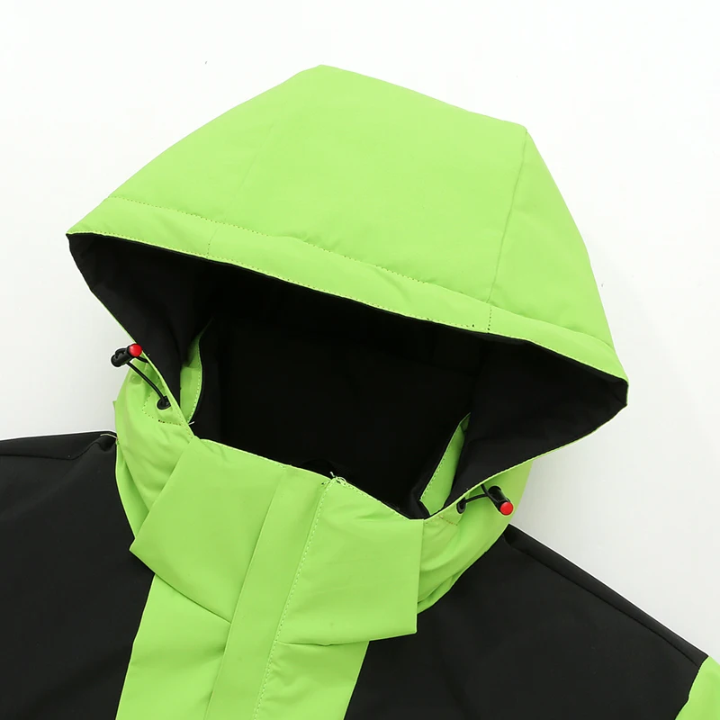 Fashionable Heated Hoodie Coat 4 Heat Zones Rechargeable Lightweight Men Smart Winter Outdoor Heating Jacket