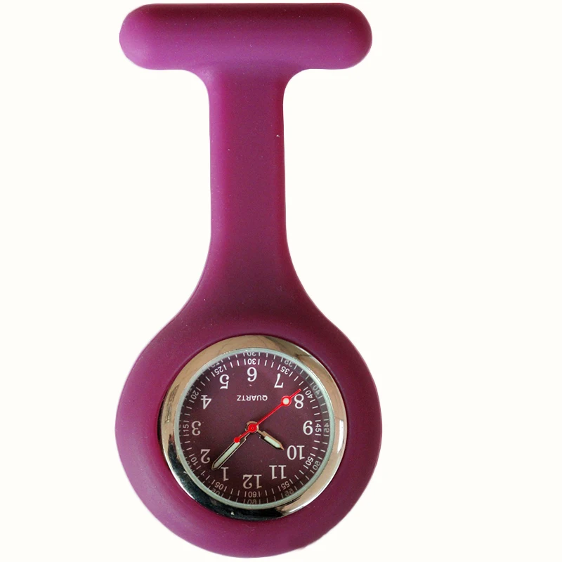 
Customized Promotional Gifts Silicone Luminous Hands Nurse Watch 