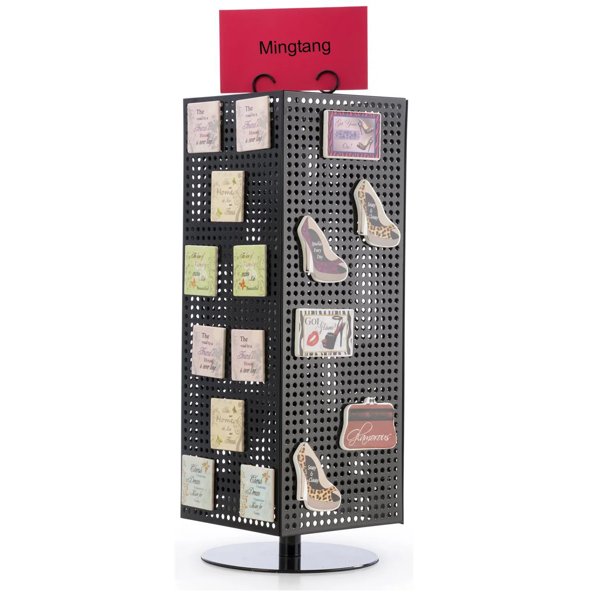 Mobile Phone Accessories Retail Store Display Stand Manufacturer Mobile Phone Anti-Theft Display Alarm Stand Store