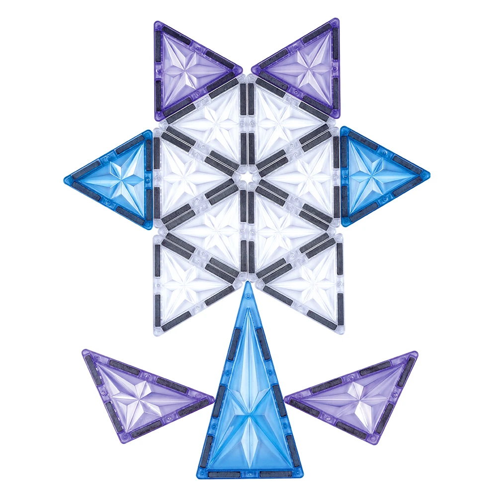 Good quality DIY educational toy for children magnetic building blocks Magnetic Blocks Big size reasonable price magnetic Tiles