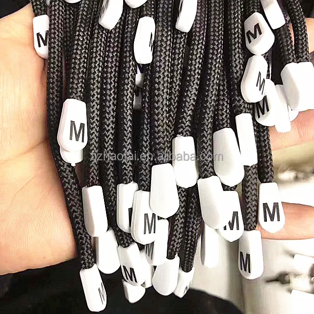 Fashion clothing cord end bikini stopper of garment accessories cord end stopper