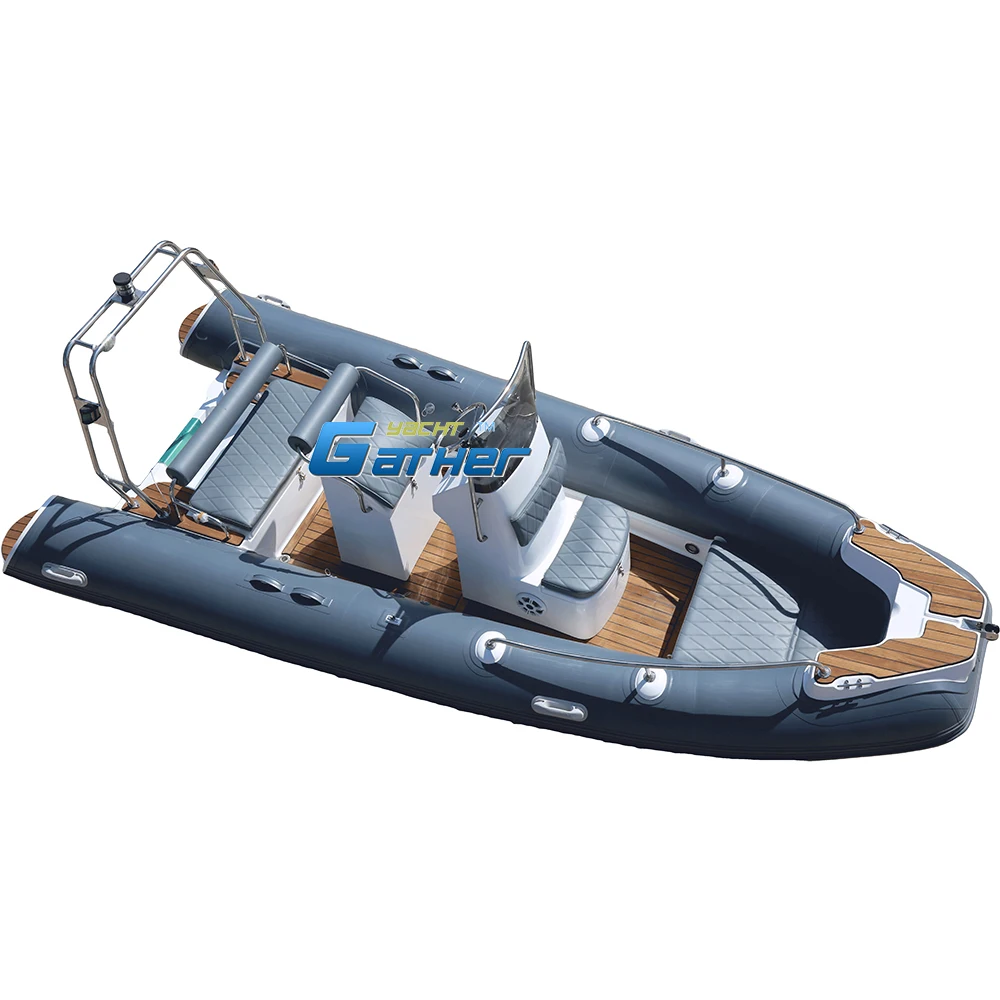 RIB520B Factory direct supply Rowing boat pontoon boat