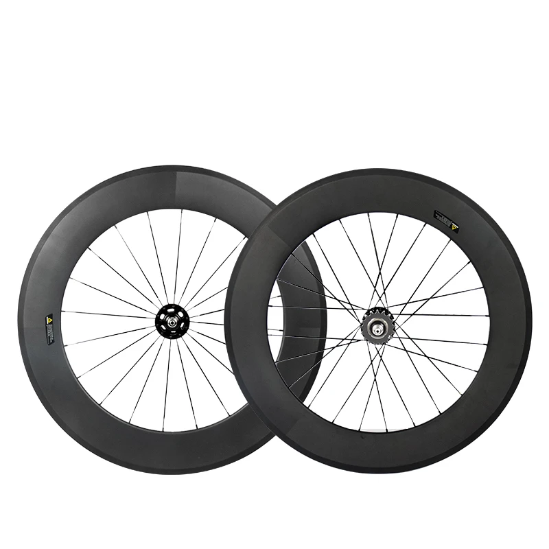 BXT 700c Road Bike Wheelset Carbon Wheels Disc Brake 3 spoke wheels Tubeless road/track/fixed/ fit Road Bike