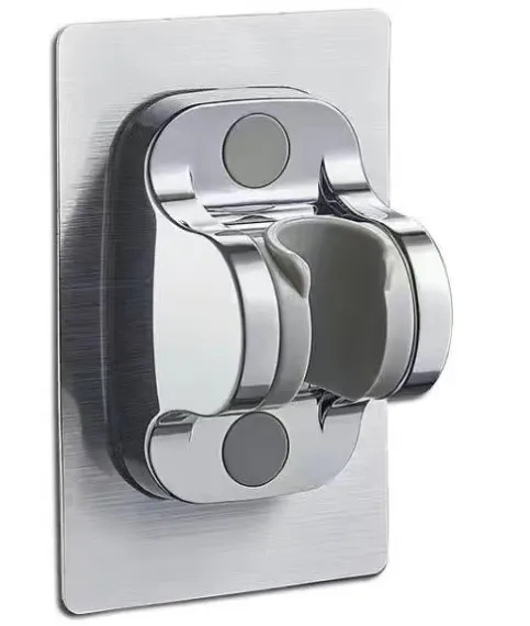 Strong Adhesive Waterproof Shower Head Holder Wall Mount ABS Shower Bracket