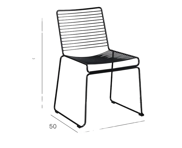 2021 popular design Studio Wire Hee Chair Modern Classic Metal Outdoor Chair