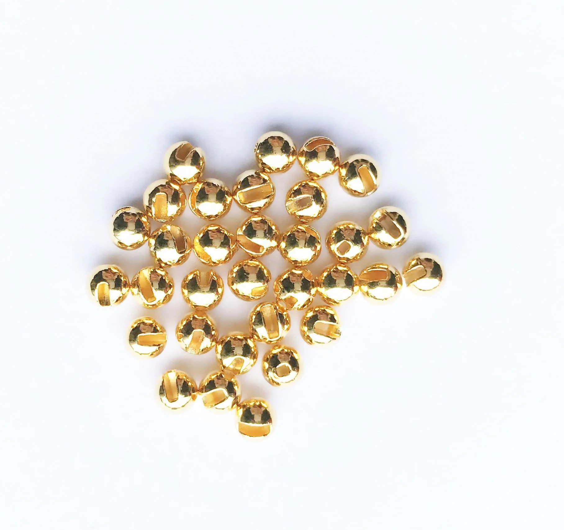 CASTSOON Best Quality Fly Fishing Bead Tungsten Beads 2.0Mm-4.6Mm Wholesale Slotted