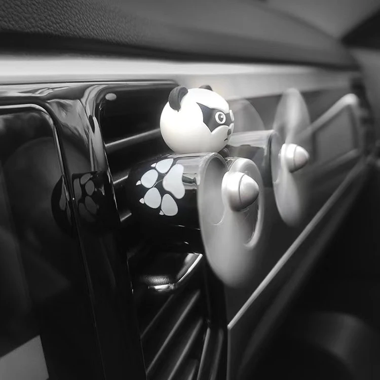 New Arrival Double Rotating Propeller Outlet Aromatherapy pilot Rotating Propel Auto Perfume Vent Clip Car air Freshener