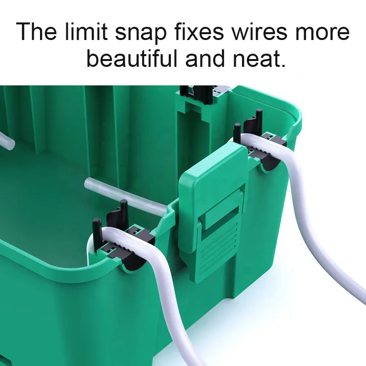 Weatherproof Connection Box  Electrical Power Cord Enclosure for Timers Extension Cables Transformers