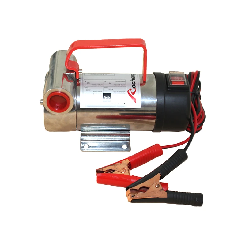 Steel Universal 12V DC 175W Heavy Duty Seawater Fluid  Fuel Diesel Transfer Pump