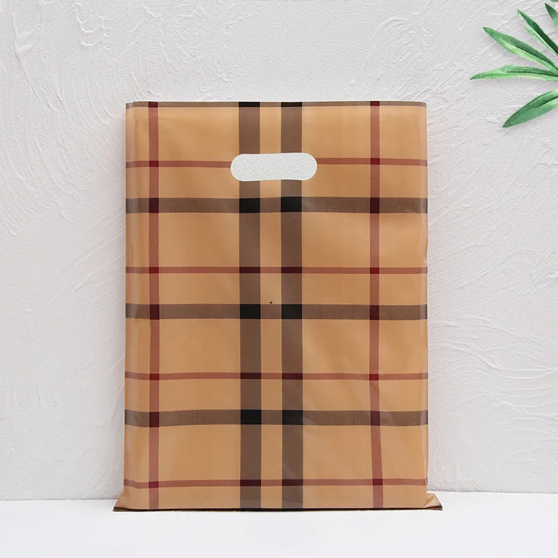 transparent plastic bag packaging