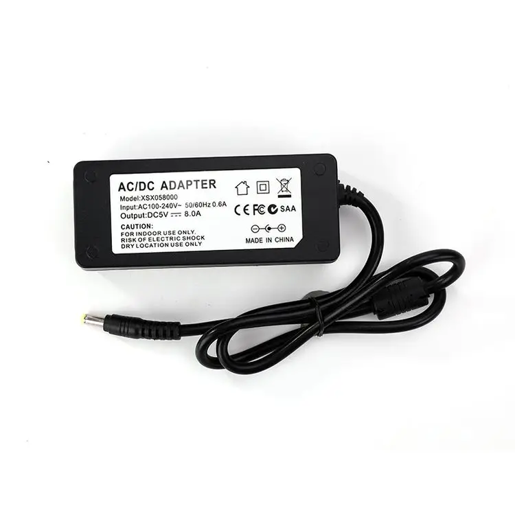 Manufacturer Wholesale Desktop Laptop Ac/Dc Power Adapters 5v 8a