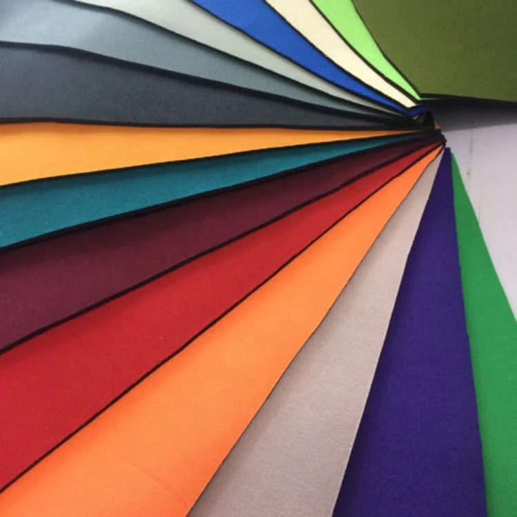 Hot Selling Customized LOGO Breathable Waterproof Eco-friendly Multi-colors 3.0 MM Nylon Neoprene Fabric For Swimming Suits