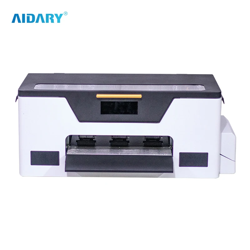AIDARY Easy Operate Desktop Mini A3 Single Head XP600 DTF Printer for Starter Kits Black Inkjet Printers Fabric Printing 38 1SET