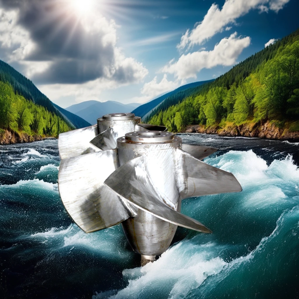 High Efficiency Kaplan Hydro Turbine Generator Hydro Generator Product Type