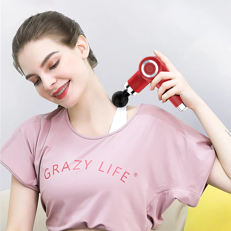 High Quality Massage Gun Brands Pro Powerful Holder To Reach Back Massage pistole