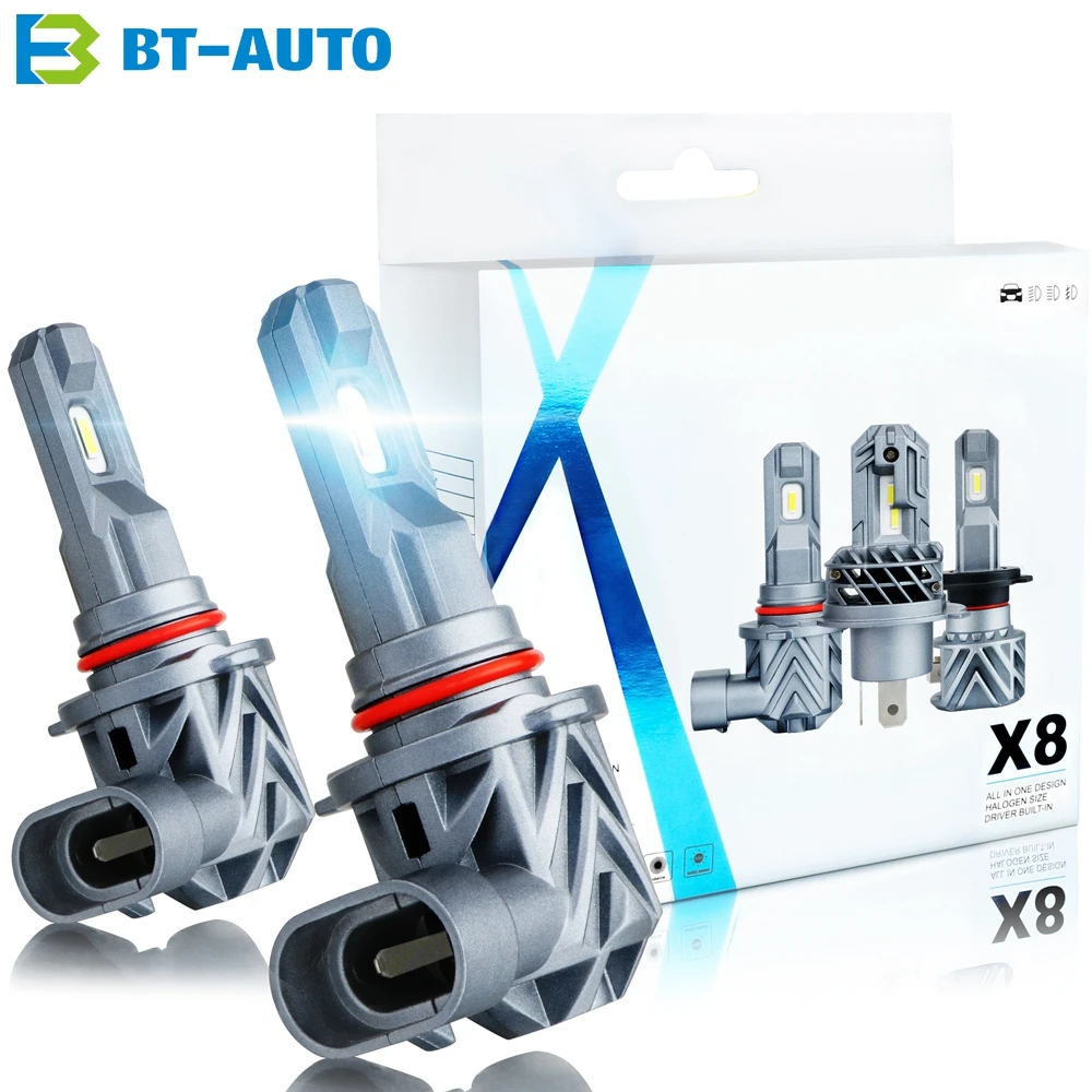 BULBTEK X8 9005 OEM factory selling car 9005 led bulb best seller led kit car