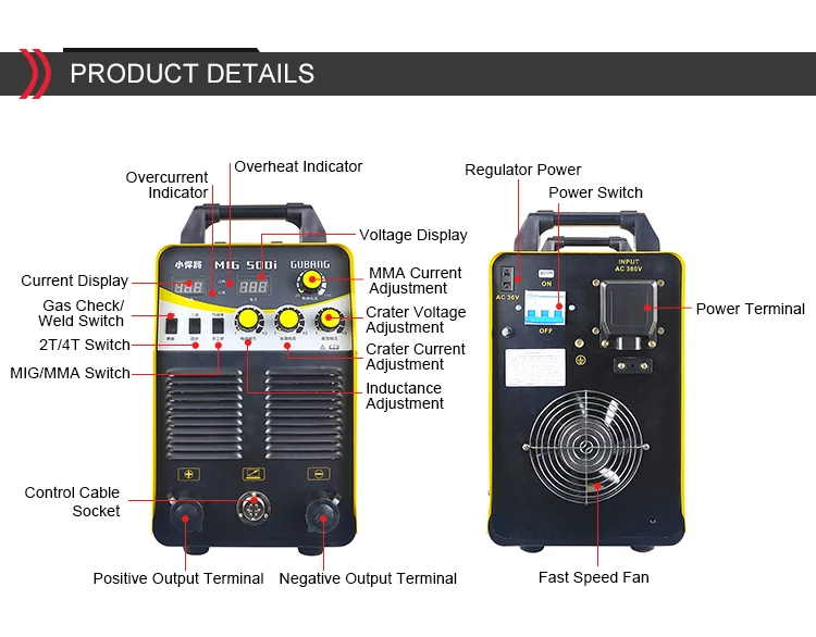 mig mag welding machine china