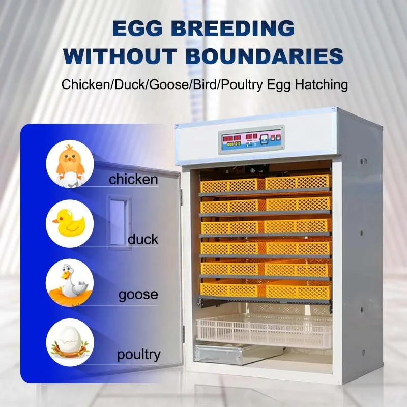 Factory hot sale chicken solar fully automatic incubator egg hatching machine home use Egg Incubator with high quality