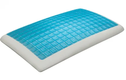Cooling gel pu memory foam pillow/ Refreshing Cool Relieving pressure Memory Foam Gel Pillow