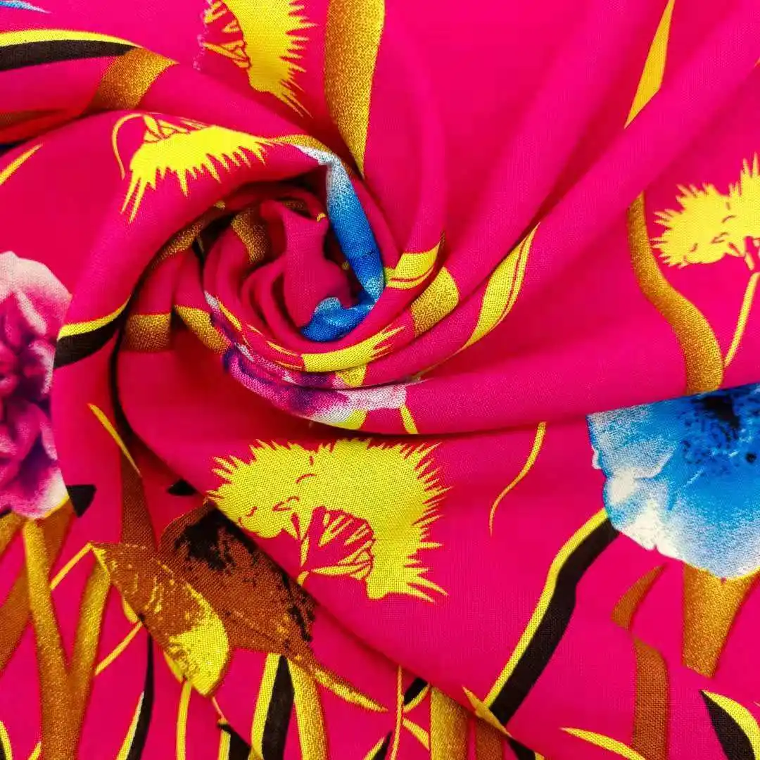 Rayon Fabric China Manufacturer Printed Rayon Fabric 100% Rayon Fabric For Dress