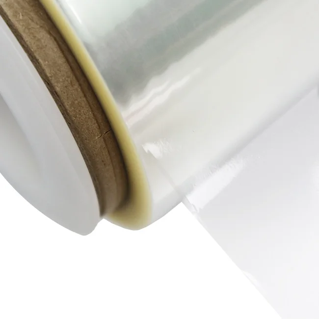 Transparent Stretch PLA Rolls Biodegradable Stretch Film Plastic Shrink Wrap