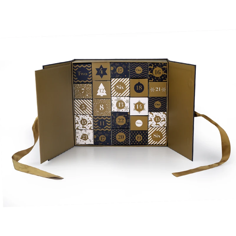calendar christmas box empty chocolate calendars packaging christmas calendar advent gifts