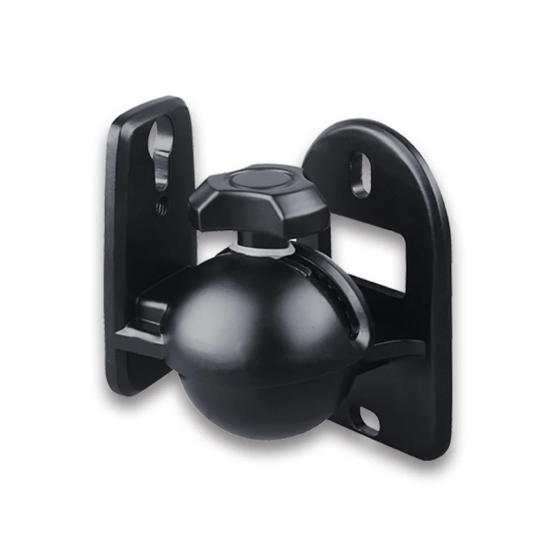 High Quality 1 Pair = 2pcs Universal Surround Holder Speaker Bracket Wall Mount Tilt Swivel Holder Stand 368
