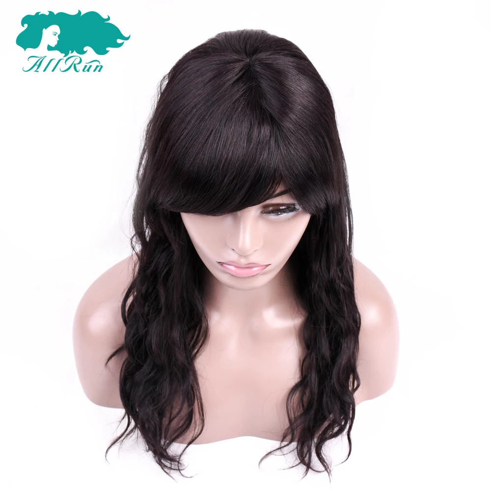 Быстрая доставка, длинные волосы с прямыми челками, 150 плотность, 100% натуральные человеческие волосы, Швейцарский парик на сетке, оптовая продажа, парик натурального цвета