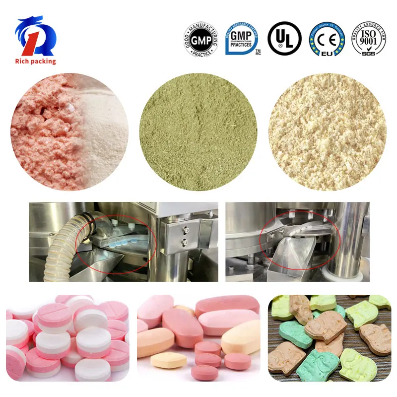 Automatic 25mm Tablet Making Machine ZP29 Tablet Compression Machine Pill Press Machinery