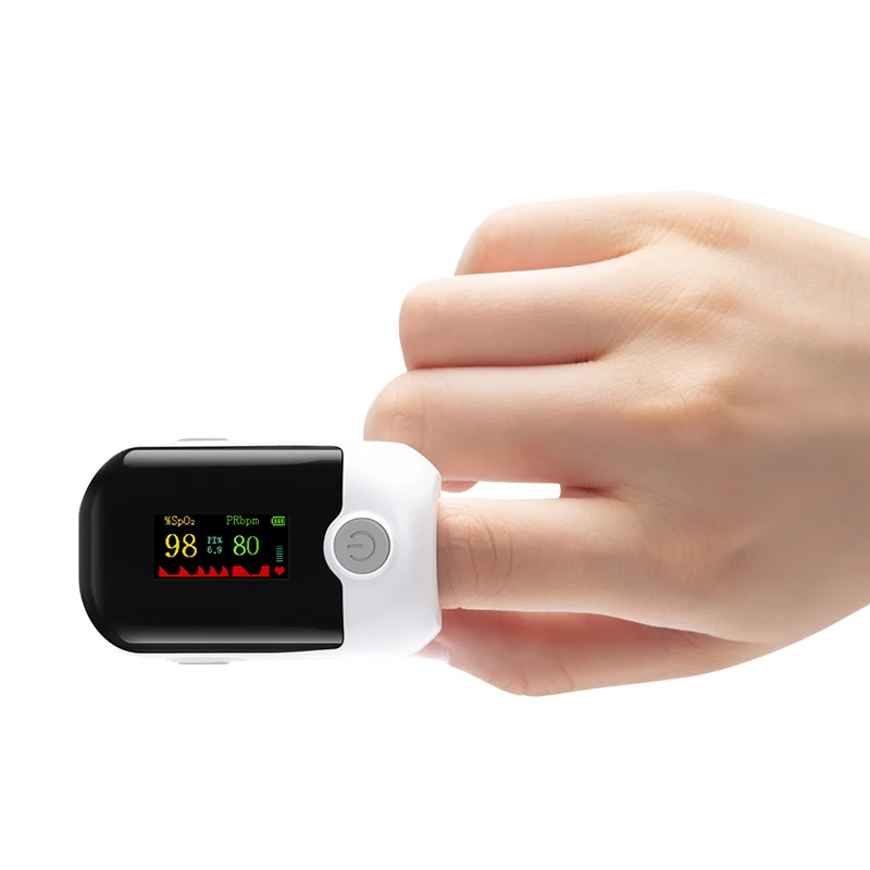 Fitconn COLOR TFT display spo2 medical digital finger pulse oximeter