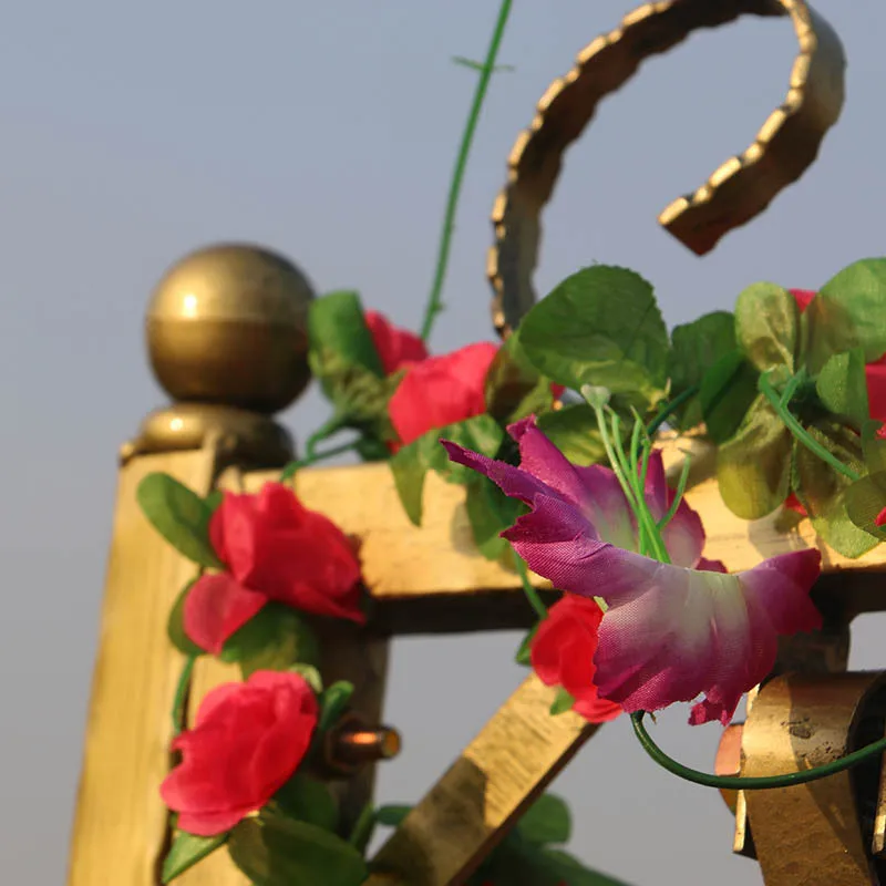 New Metal/Iron Double seat Swing Chairs Vintage Wrought Iron Art Garden Swing Hanging Garden Double Outdoor Patio Swing chair