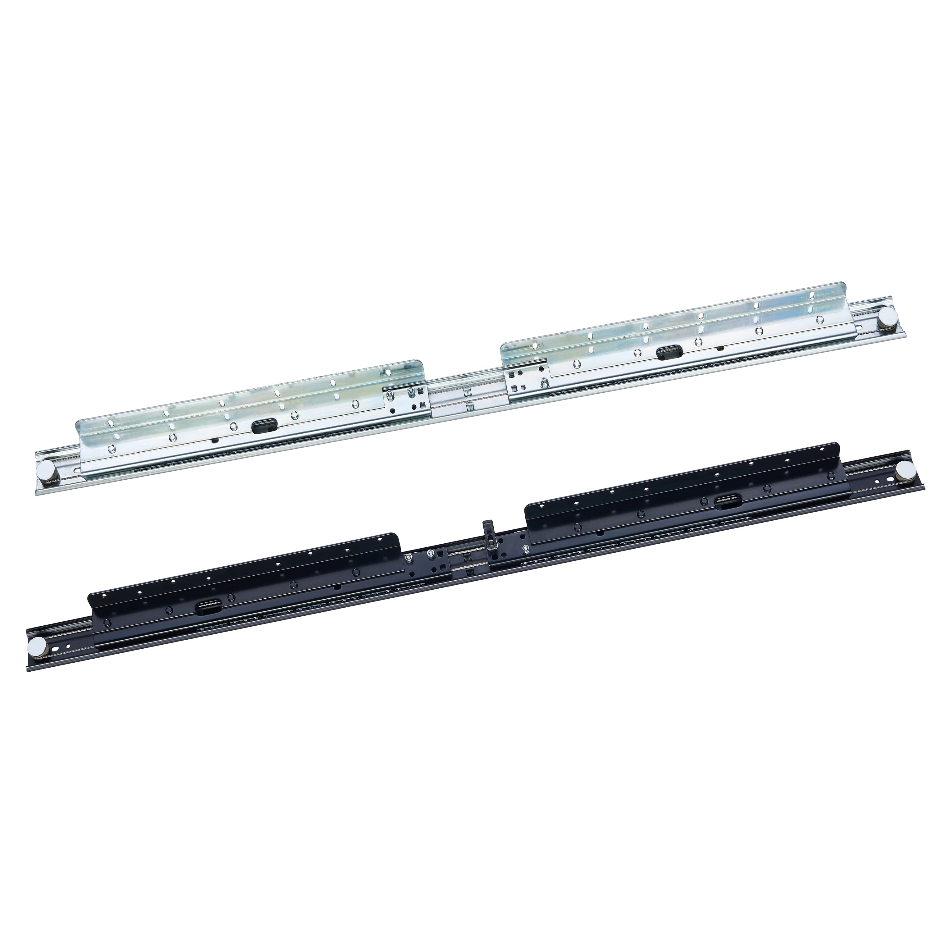 Hot sell Heavy-duty Synchronous Ball Bearing Telescopic Table Slide Guide Rail  Extension table mechanism