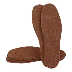 Hot selling comfortable thickened warm winter felt insole lightweight non slip breathable wool felt insole