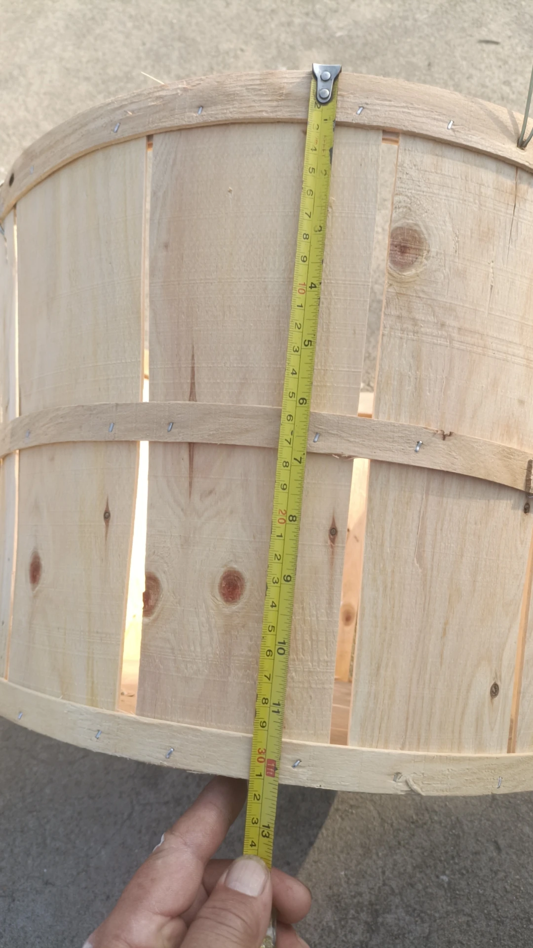 YULIN JIAFU  cheapest used for Seafood crabs wood baskets